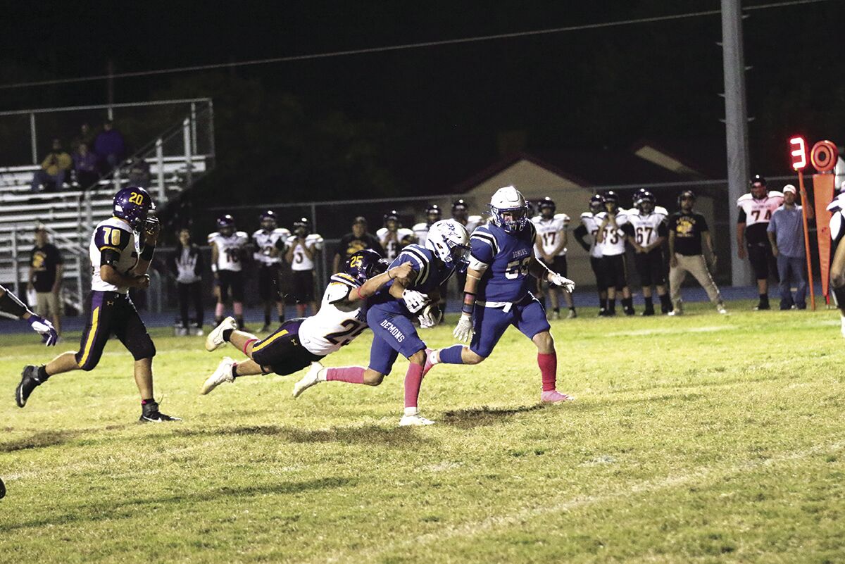 Demons lost to Ruidoso in final district game